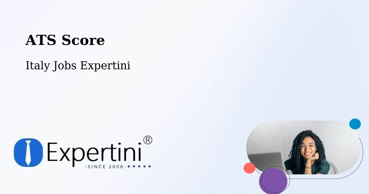 Resume ATS Score & Job Description Match Tool – Biella - Italy Jobs Expertini