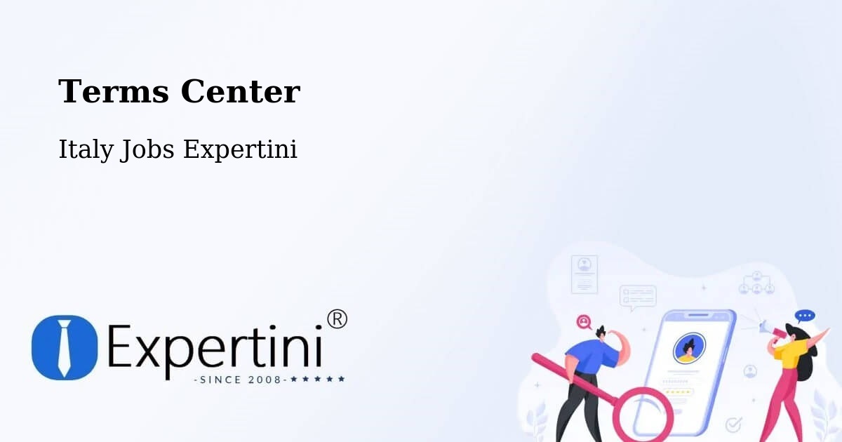 Terms of Service – Biella - Italy Jobs Expertini
